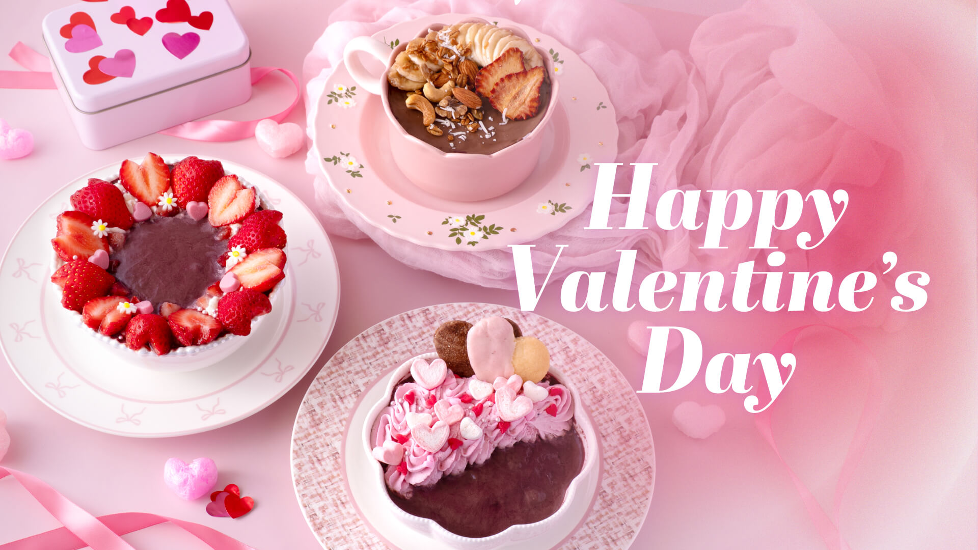 バレンタインレシピキービジュアル